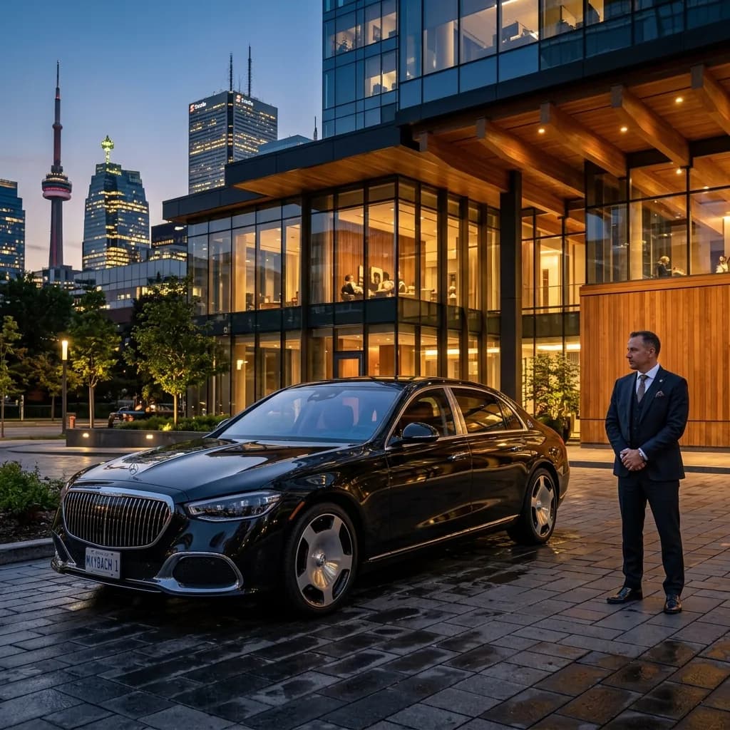 Canadian Limos executive chauffeur in Toronto